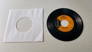 Glenn Watts ‎ Money Gives Dignity / My Little Plaything Used 45 RPM 7" Vinyl VG\VG