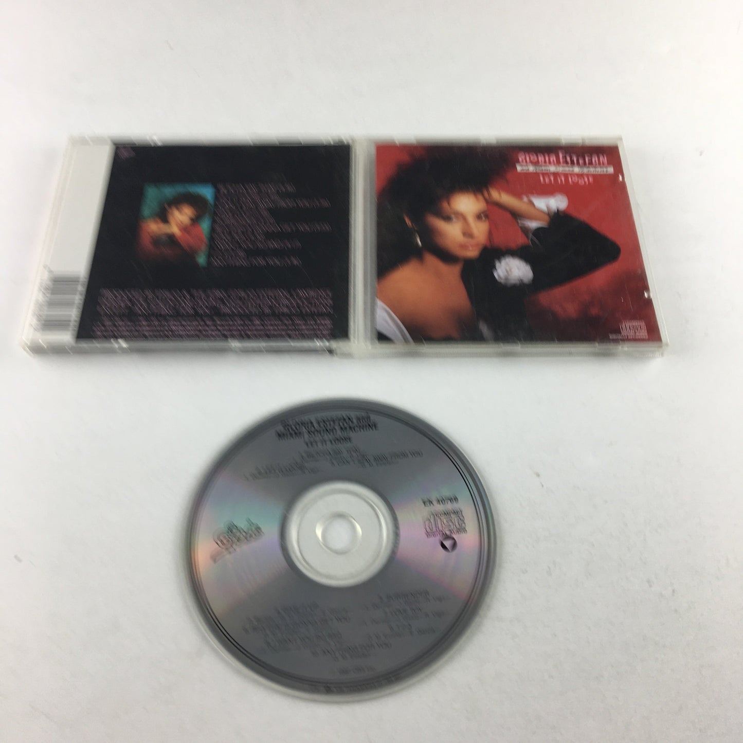 Gloria Estefan Miami Sound Machine Let It Loose Used CD VG\VG Silver