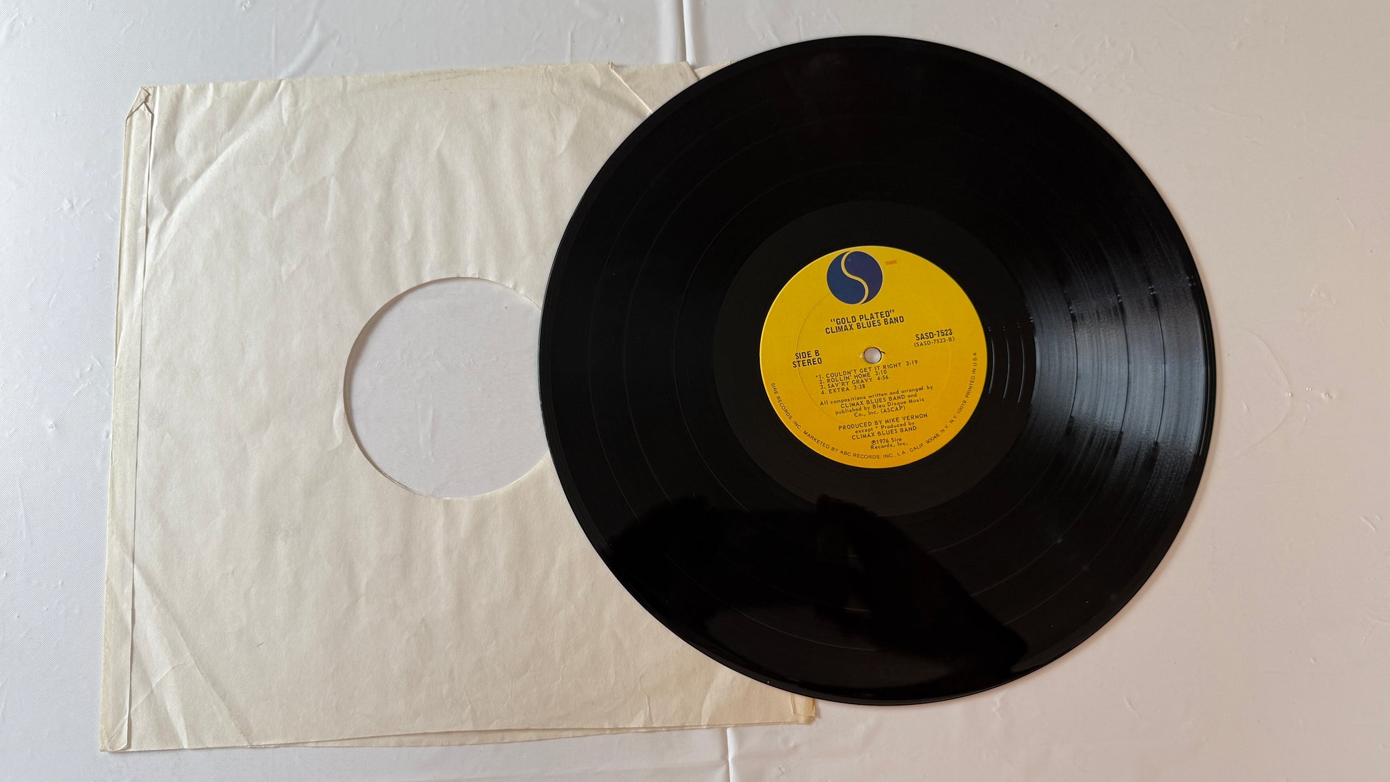 Climax Blues Band Gold Plated Used Vinyl LP VG+\VG