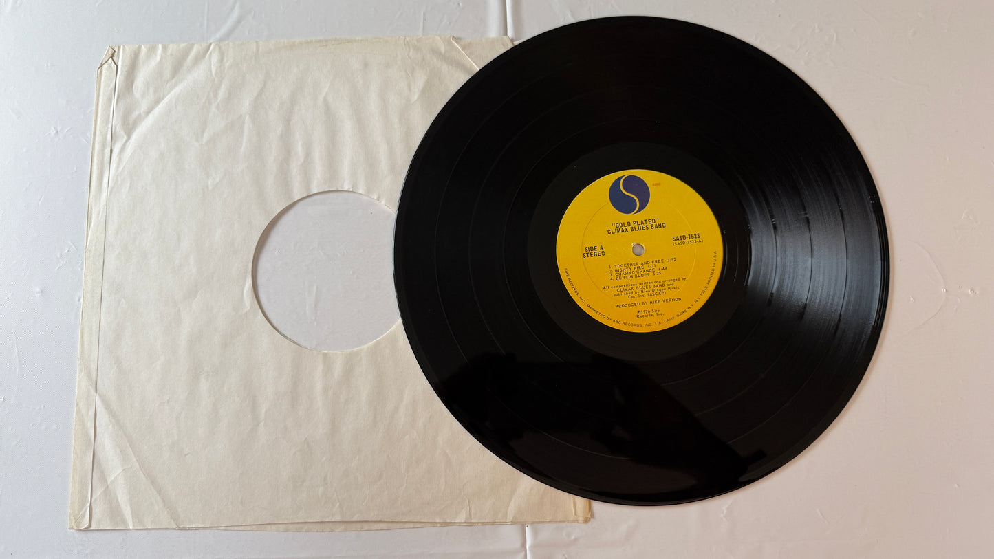 Climax Blues Band Gold Plated Used Vinyl LP VG+\VG