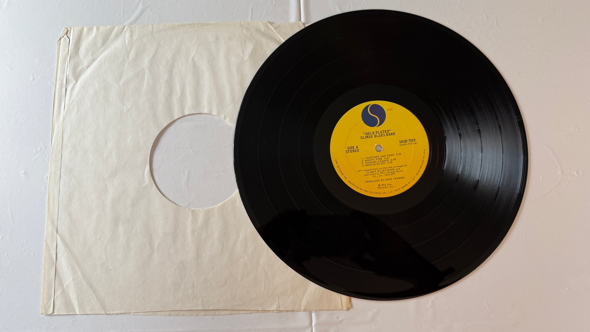 Climax Blues Band Gold Plated Used Vinyl LP VG+\VG