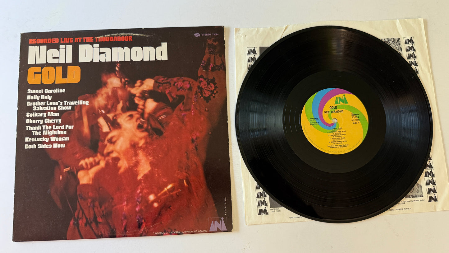 Neil Diamond Gold Used Vinyl LP VG\VG