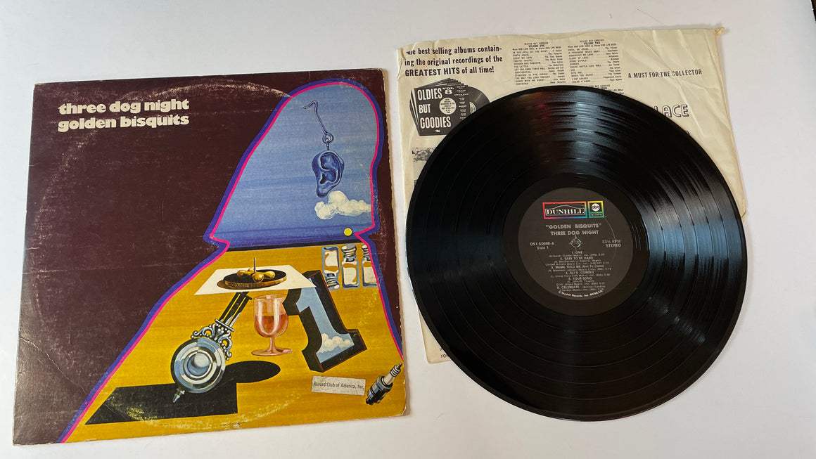 Three Dog Night Golden Bisquits Used Vinyl LP VG+\G+