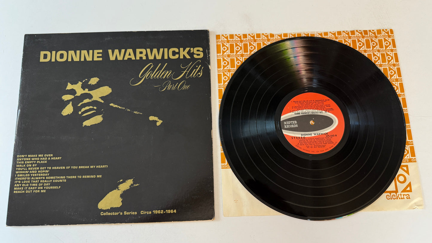 Dionne Warwick Golden Hits Used Vinyl LP VG+\VG+