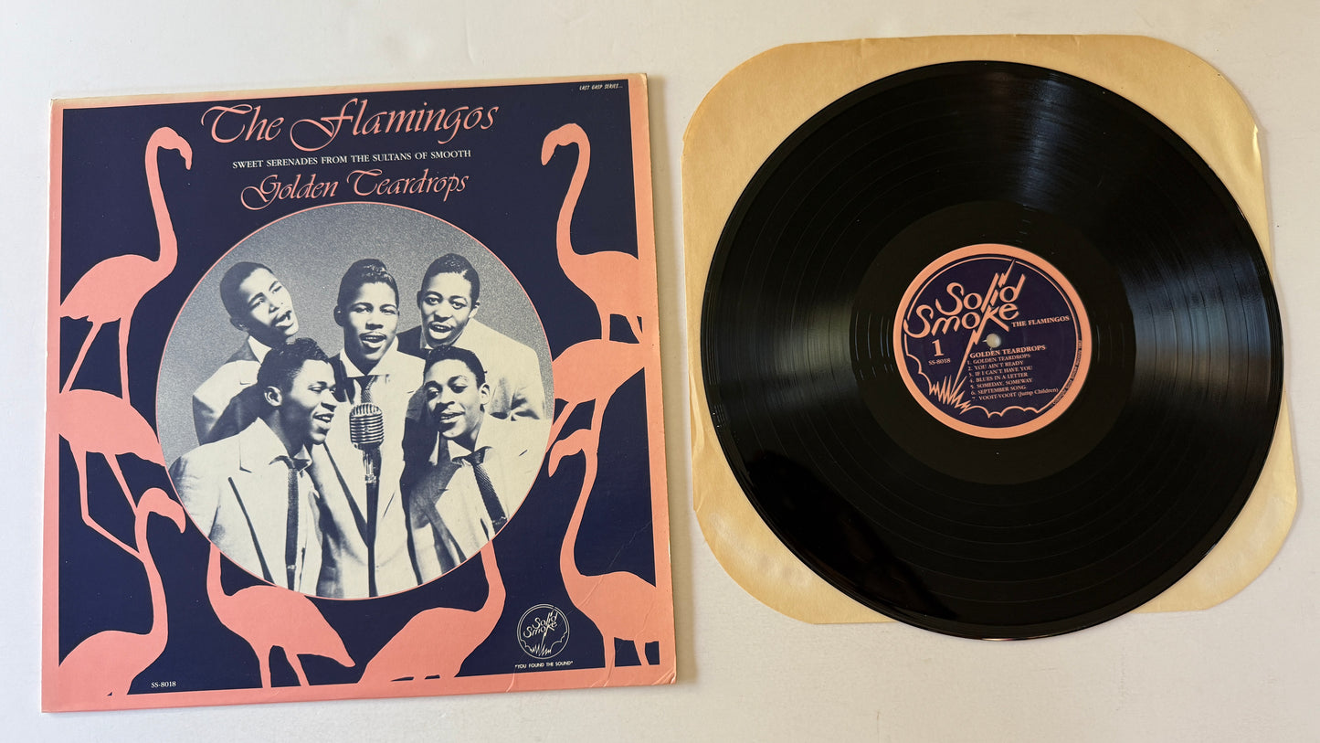 The Flamingos Golden Teardrops Used Vinyl LP VG+\VG+