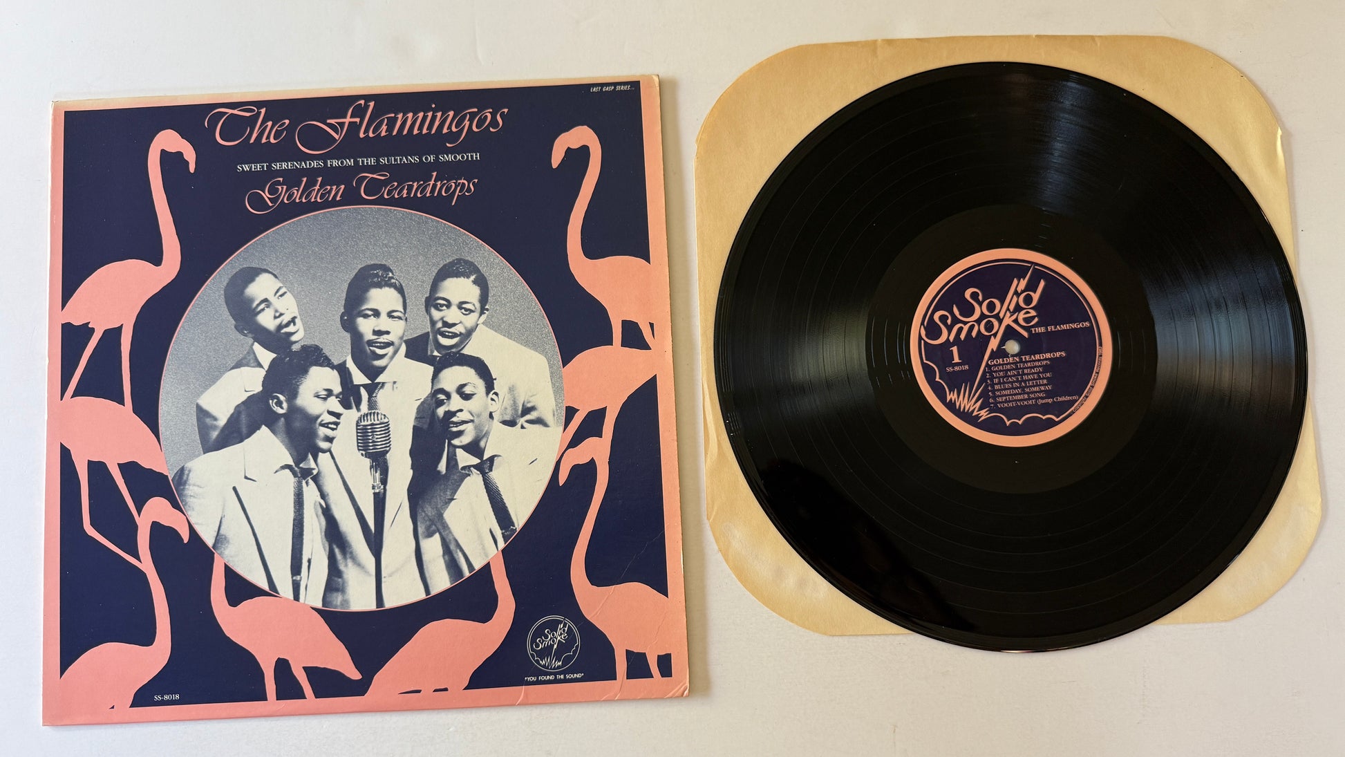 The Flamingos Golden Teardrops Used Vinyl LP VG+\VG+