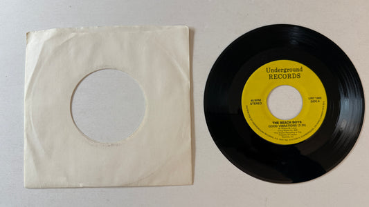 The Beach Boys Good Vibrations / I Can Hear Music Used 45 RPM 7" Vinyl VG+\