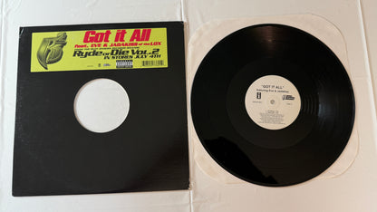 Ruff Ryders Got It All 12" Used Vinyl Single VG+\VG+