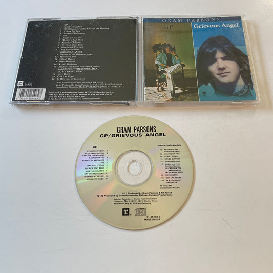 Gram Parsons GP / Grievous Angel Used CD VG+\VG+