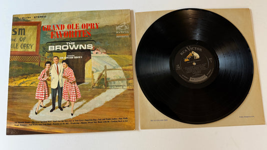 The Browns Grand Ole Opry Favorites Used Vinyl LP VG+\VG+