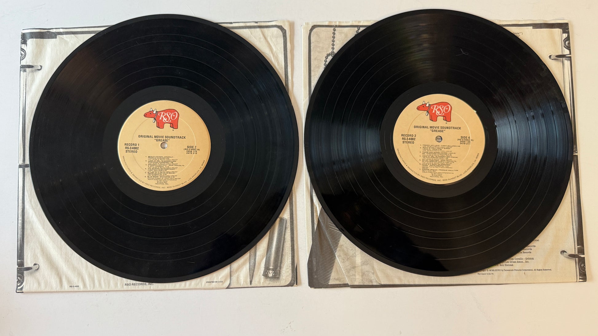 Various Grease (The Original Soundtrack From The Motion Picture) Used Vinyl 2LP VG+\VG