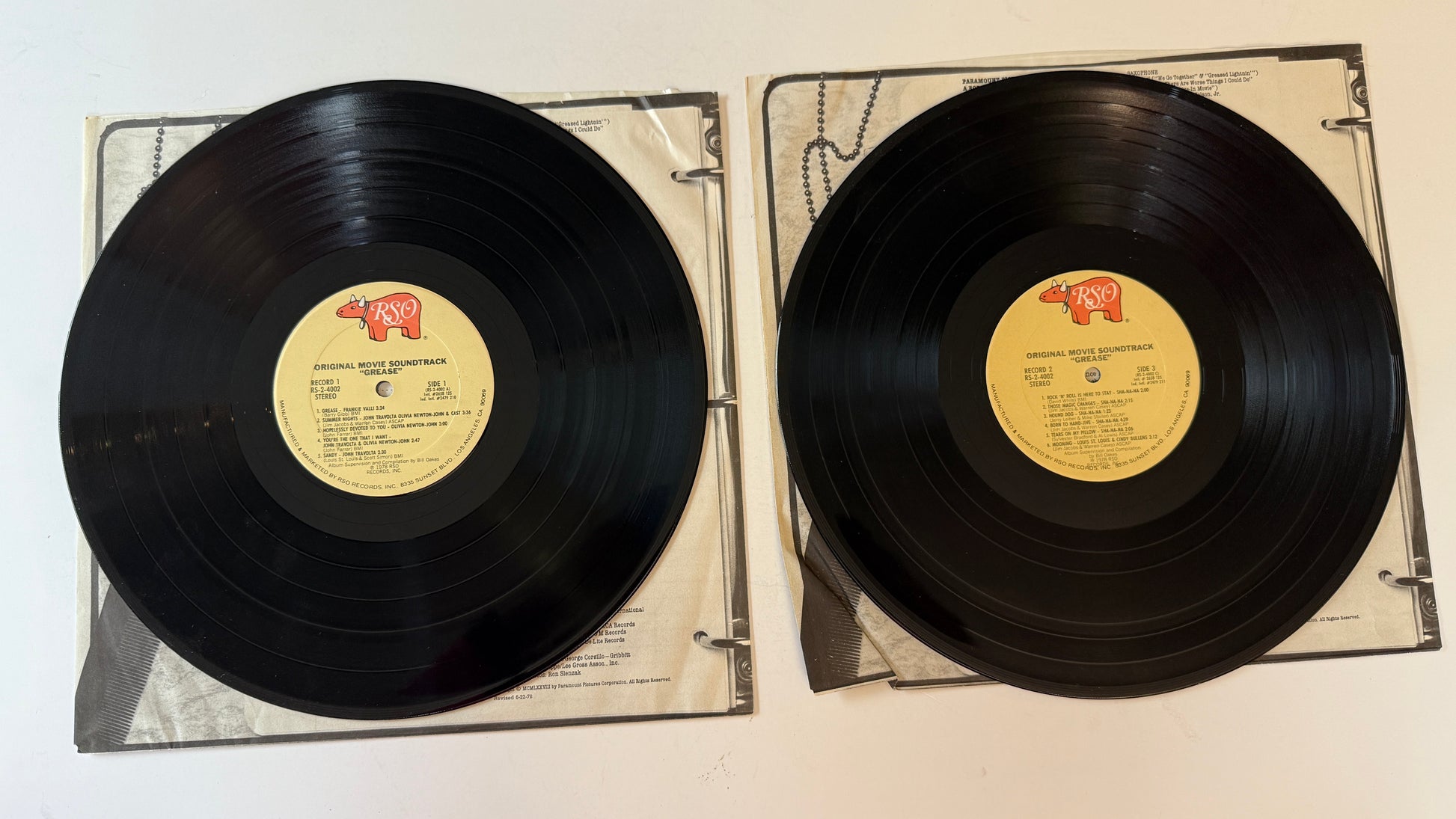 Various Grease (The Original Soundtrack From The Motion Picture) Used Vinyl 2LP VG+\VG+