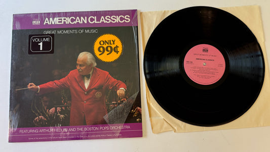 Arthur Fiedler Great Moments Of Music: American Classics Used Vinyl LP VG+\VG+