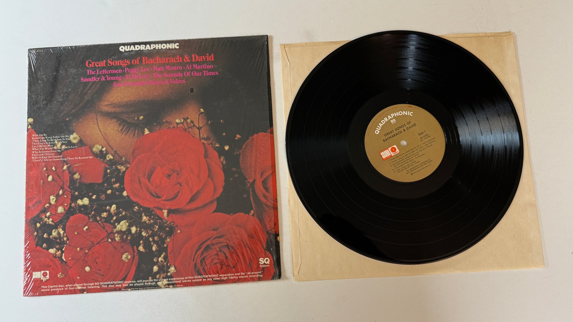 Various Great Songs Of Bacharach & David Used Vinyl LP VG+\VG+