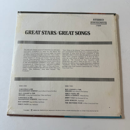 Various Great Stars/Great Songs Used Vinyl LP VG+\NM