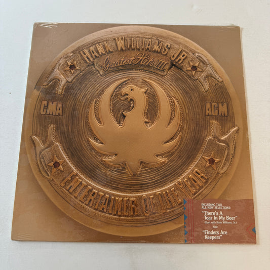 Hank Williams Jr. Greatest Hits III Used Vinyl LP M\VG+