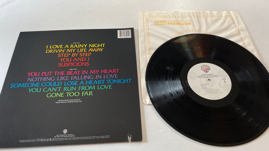 Eddie Rabbitt Greatest Hits Vol. II Used Vinyl LP VG+\VG+