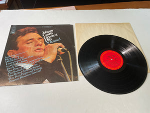 Johnny Cash Greatest Hits Volume 1 Used Vinyl LP VG+\VG