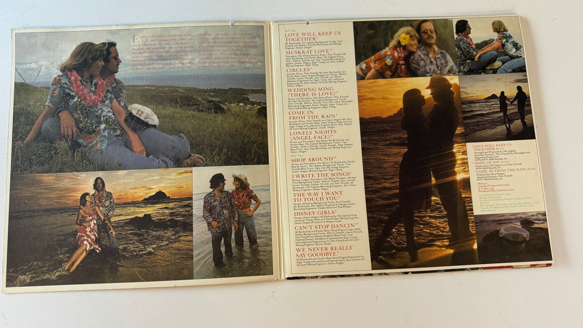 Captain And Tennille Greatest Hits Used Vinyl LP VG+\VG