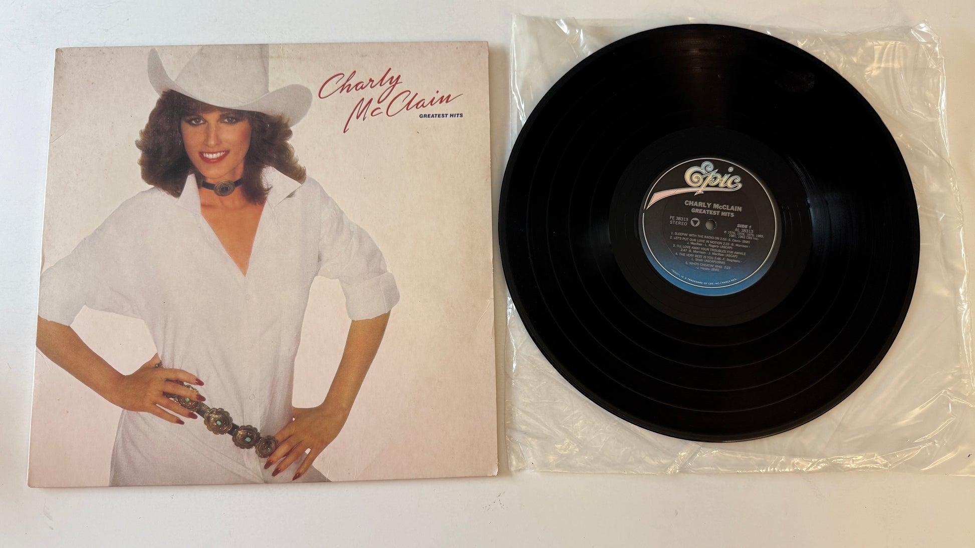 Charly McClain Greatest Hits Used Vinyl LP VG+\VG