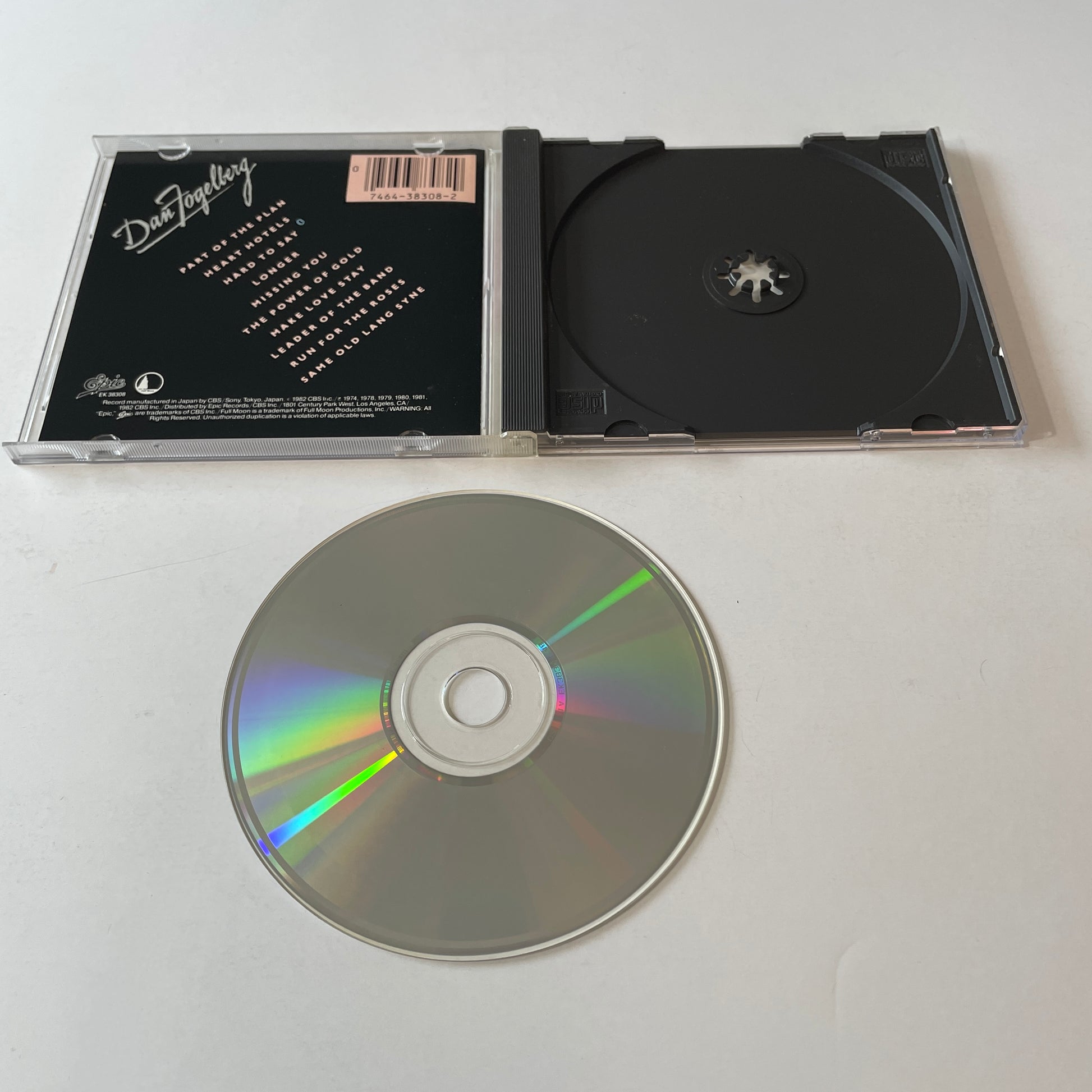 Dan Fogelberg Greatest Hits Used CD VG+\VG+