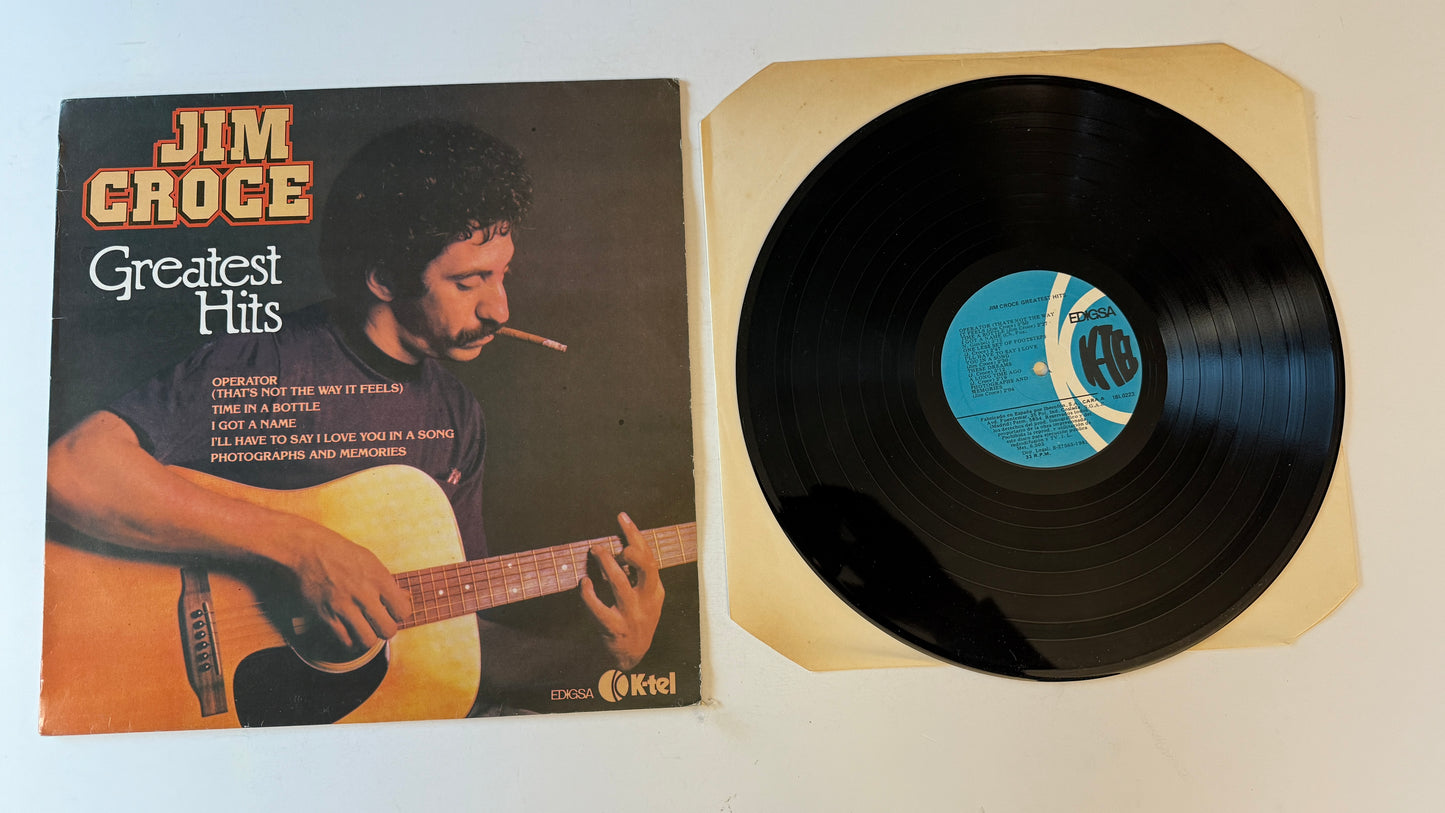 Jim Croce Greatest Hits Used Vinyl LP VG+\VG
