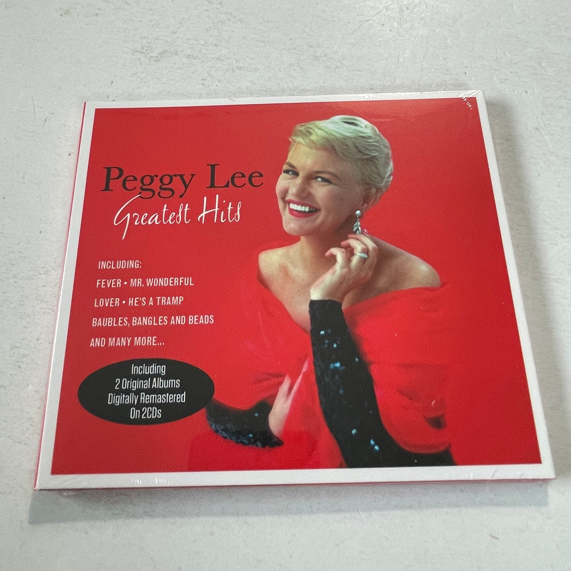 Peggy Lee Greatest Hits New Sealed 2CD M\M