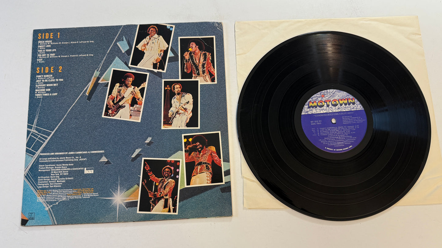 Commodores Greatest Hits Used Vinyl LP VG+\VG