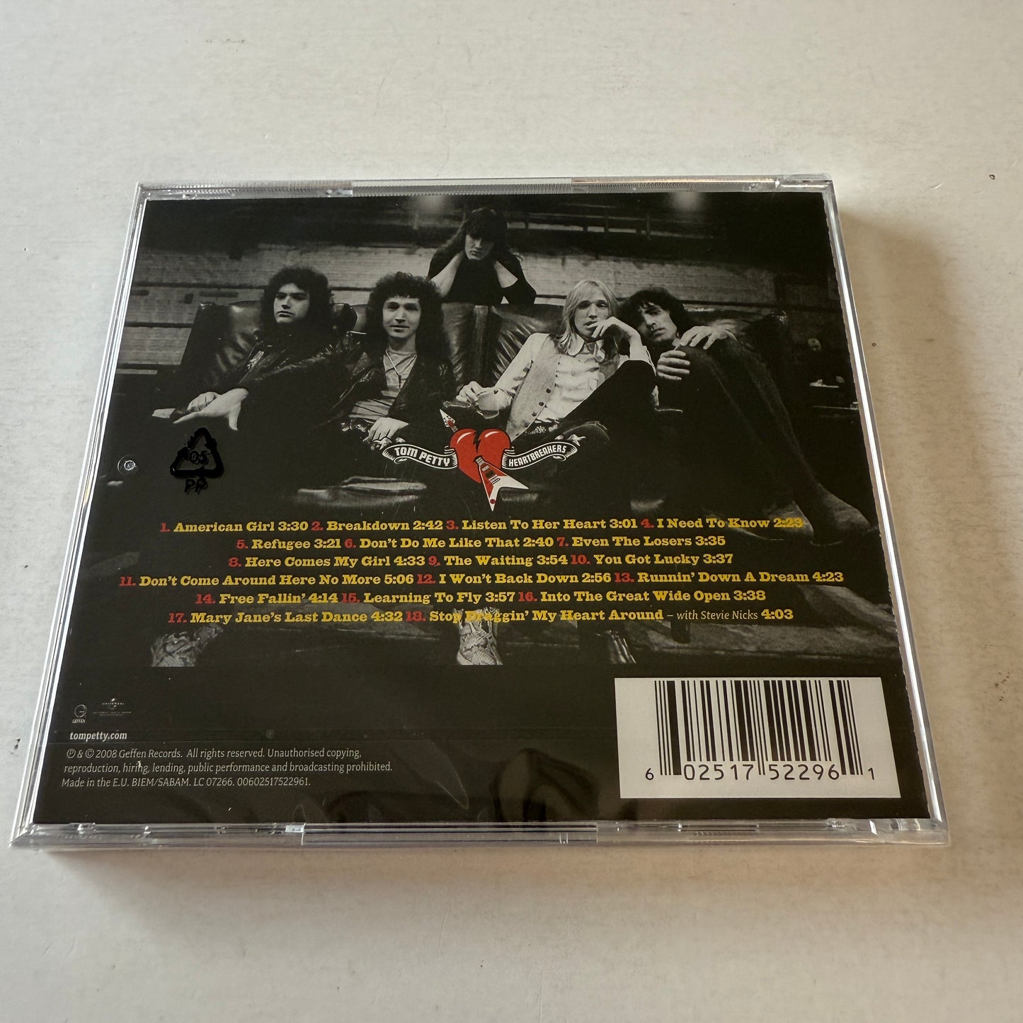 Tom Petty And The Heartbreakers Greatest Hits New Sealed CD M\M