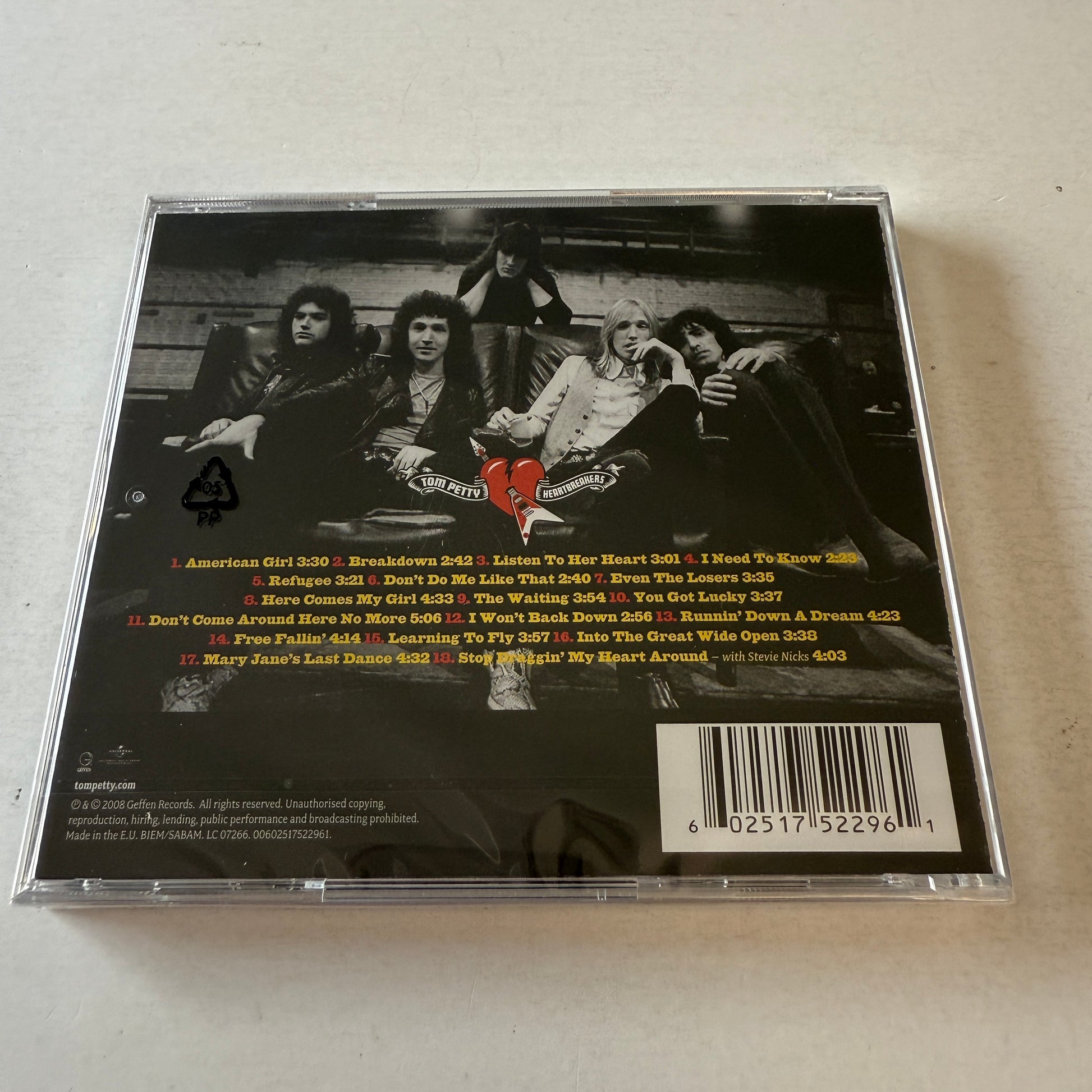 Tom Petty And The Heartbreakers Greatest Hits New Sealed CD M\M