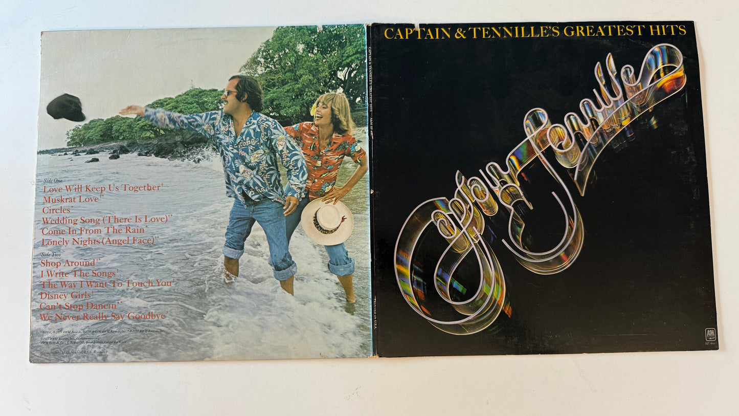 Captain And Tennille Greatest Hits Used Vinyl LP VG+\VG