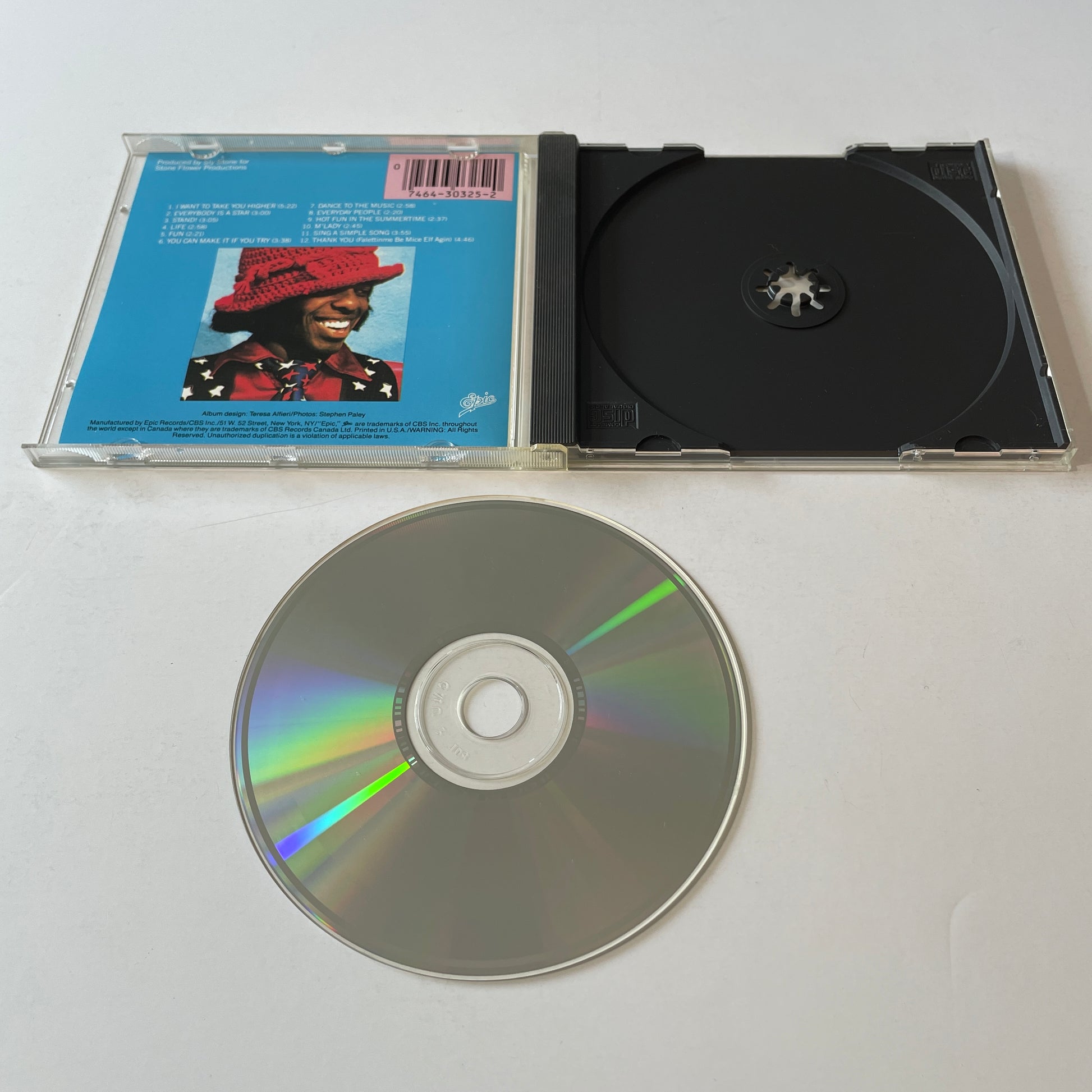 Sly & The Family Stone Greatest Hits Used CD VG+\VG+
