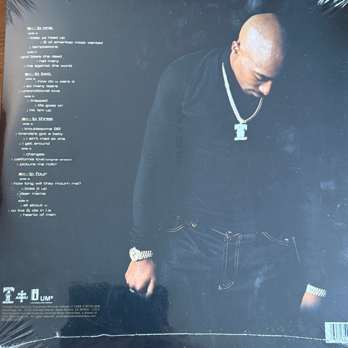 2Pac Greatest Hits New Vinyl 4LP M\M
