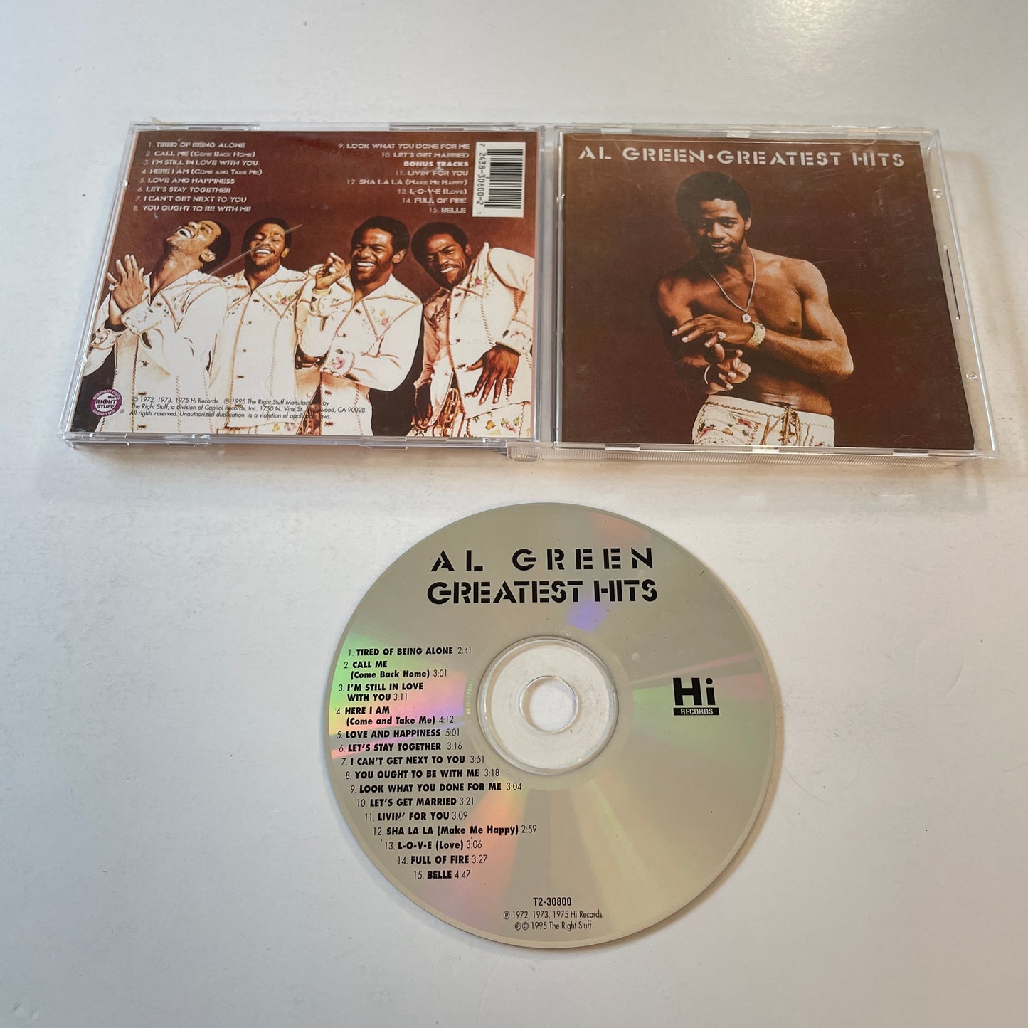 Al Green Greatest Hits Used CD VG\VG