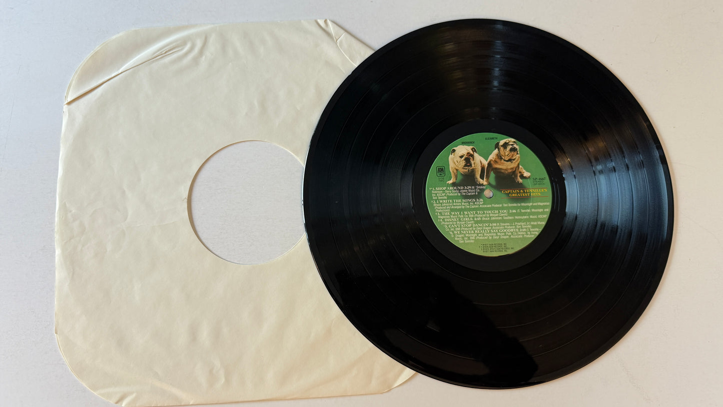 Captain And Tennille Greatest Hits Used Vinyl LP VG+\VG