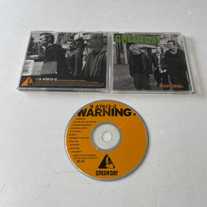 Green Day Warning: Used CD VG\VG