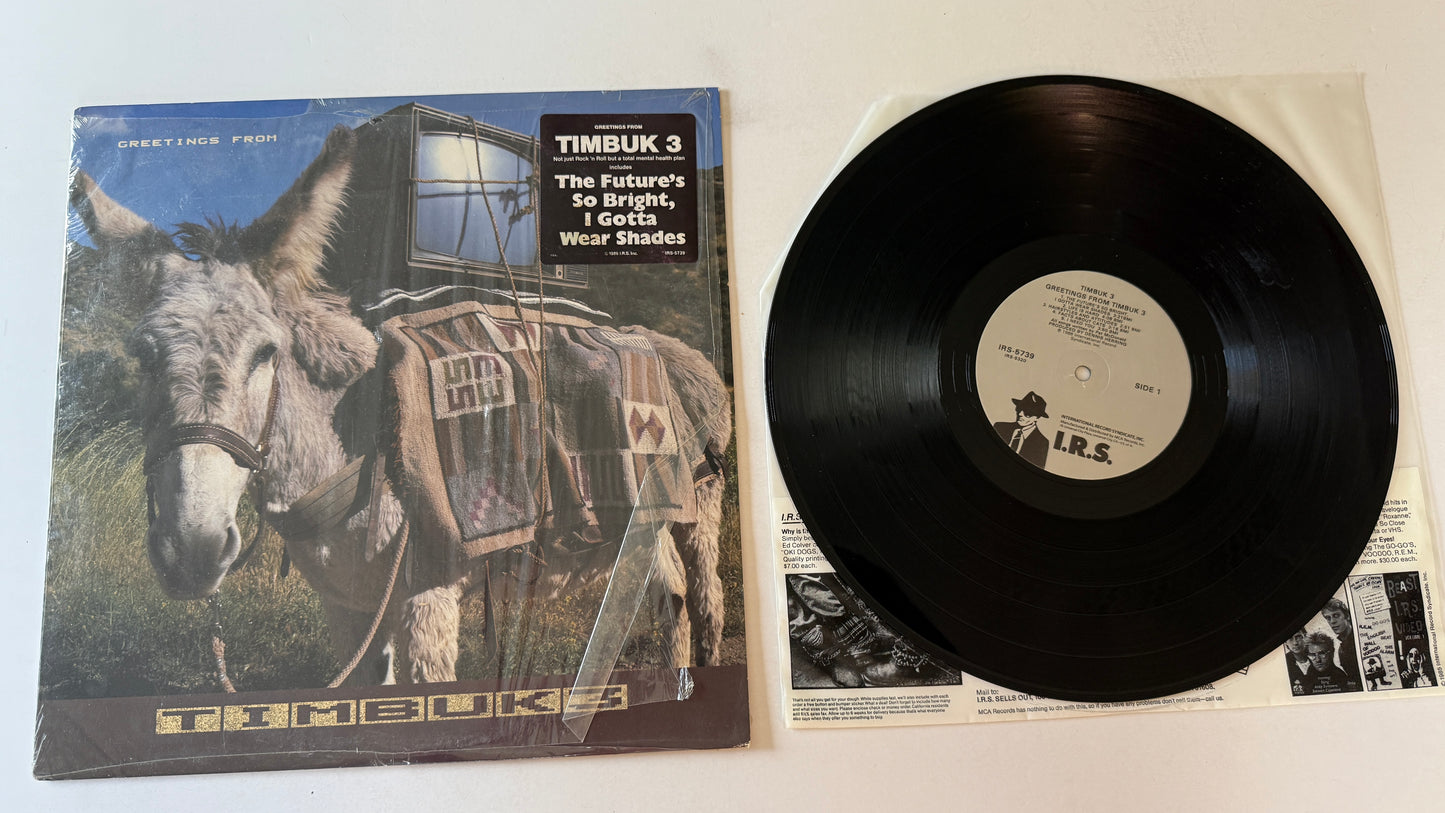 Timbuk 3 Greetings From Timbuk 3 Used Vinyl LP VG+\VG+