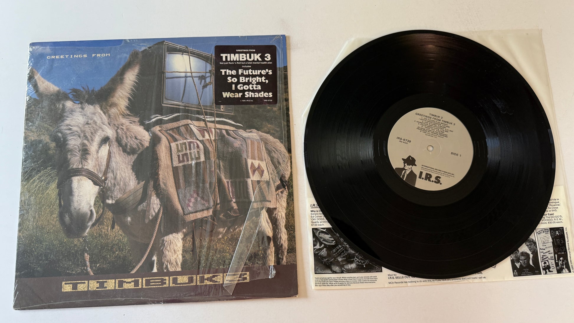 Timbuk 3 Greetings From Timbuk 3 Used Vinyl LP VG+\VG+