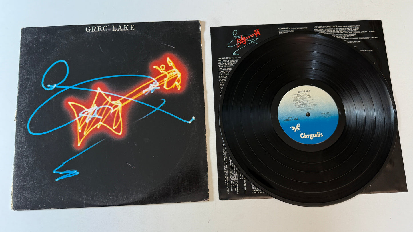 Greg Lake Greg Lake Used Vinyl LP VG+\VG