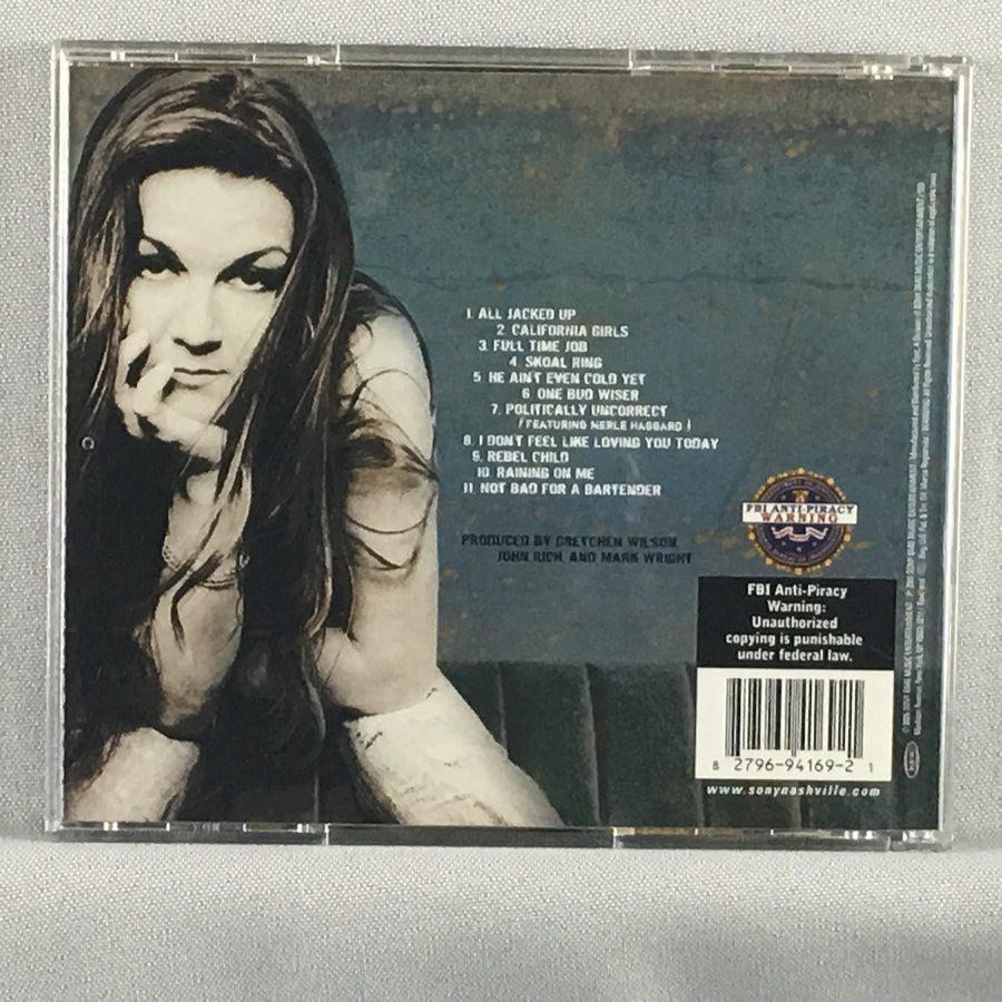 Gretchen Wilson ‎ All Jacked Up Used CD VG+\VG+