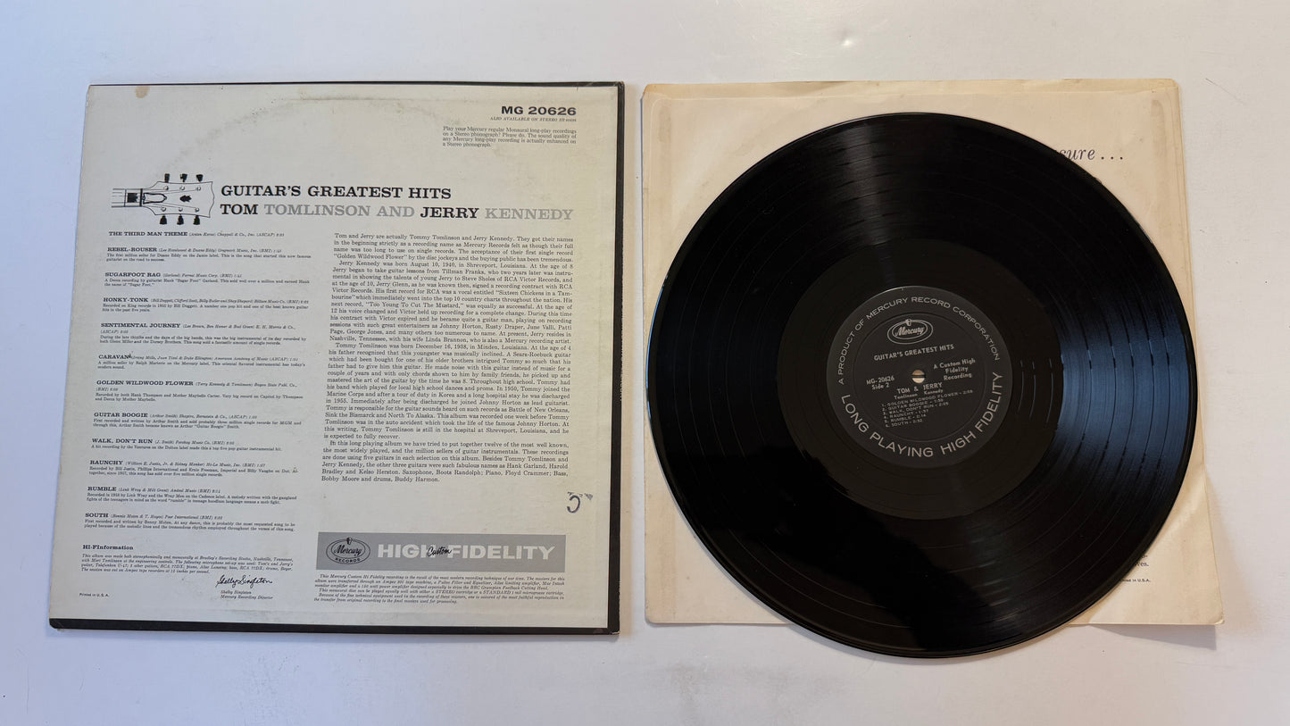 Tom & Jerry Guitar's Greatest Hits Used Vinyl LP VG+\VG