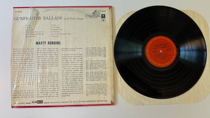 Marty Robbins Gunfighter Ballads And Trail Songs Used Vinyl LP VG+\VG+