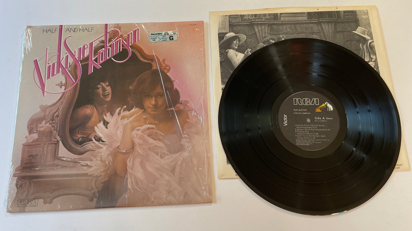 Vicki Sue Robinson Half And Half Used Vinyl LP VG+\VG+