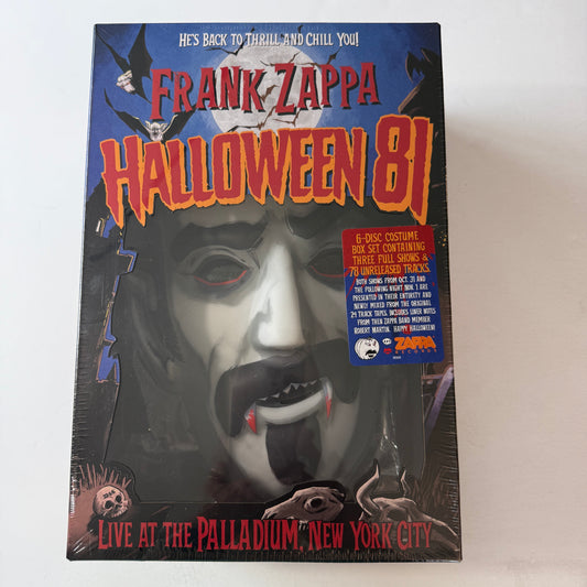 Frank Zappa Halloween 81 New Sealed CD M\M