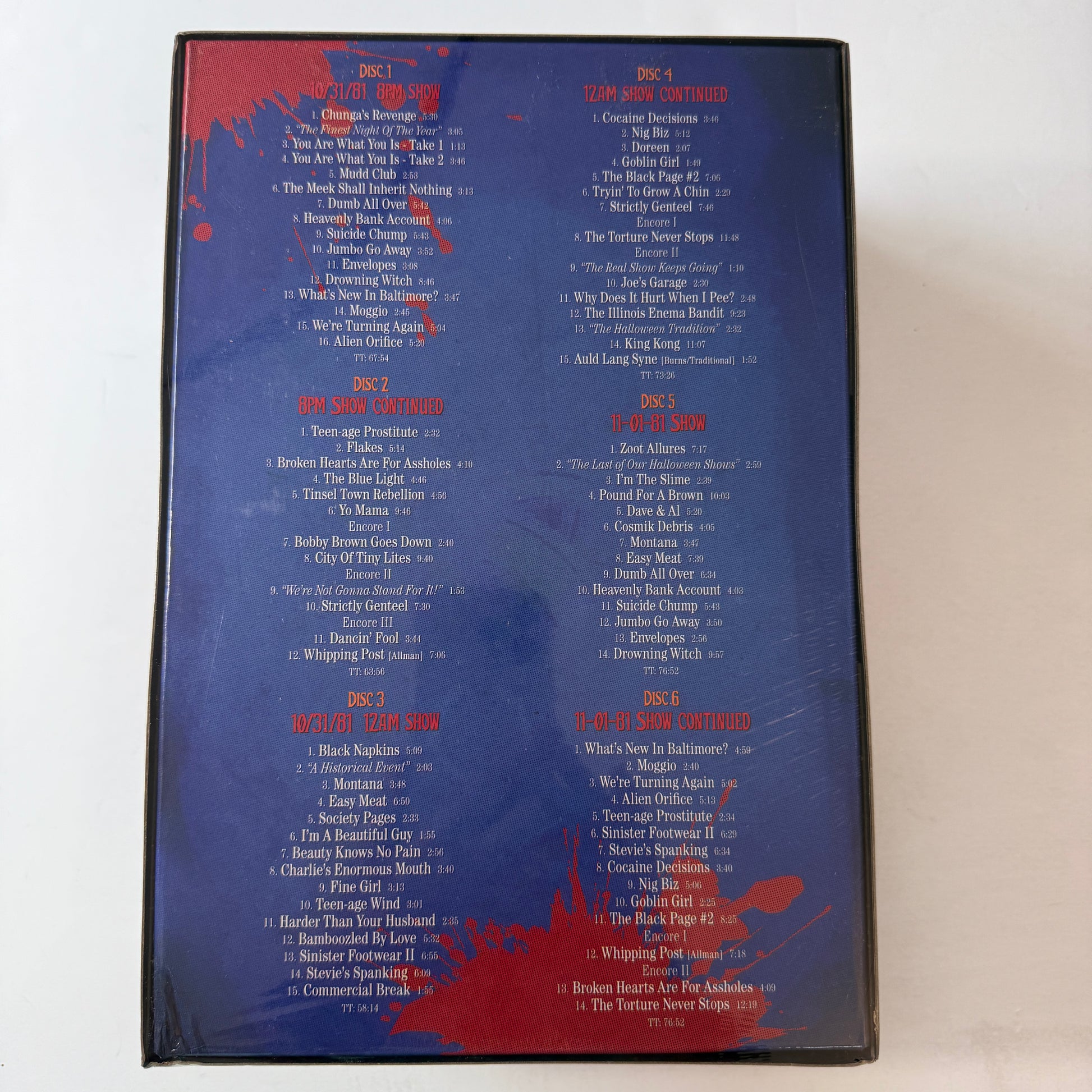 Frank Zappa Halloween 81 New Sealed CD M\M
