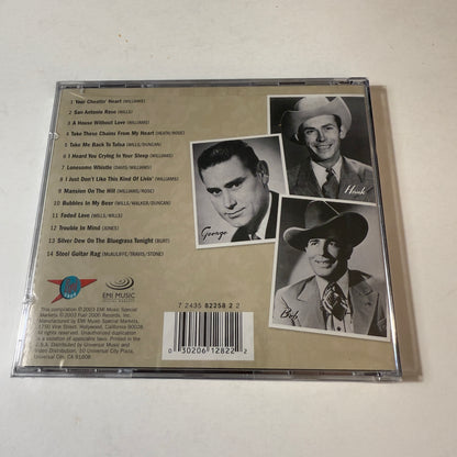 George Jones Hank, Bob & Me New Sealed CD M\M