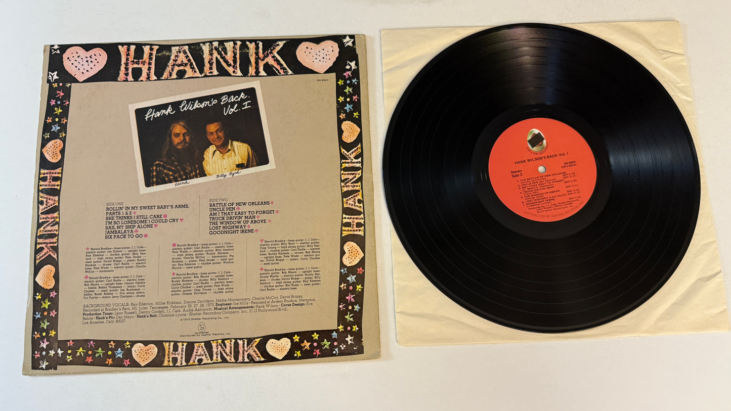 Leon Russell Hank Wilson's Back Vol. I Used Vinyl LP VG+\VG