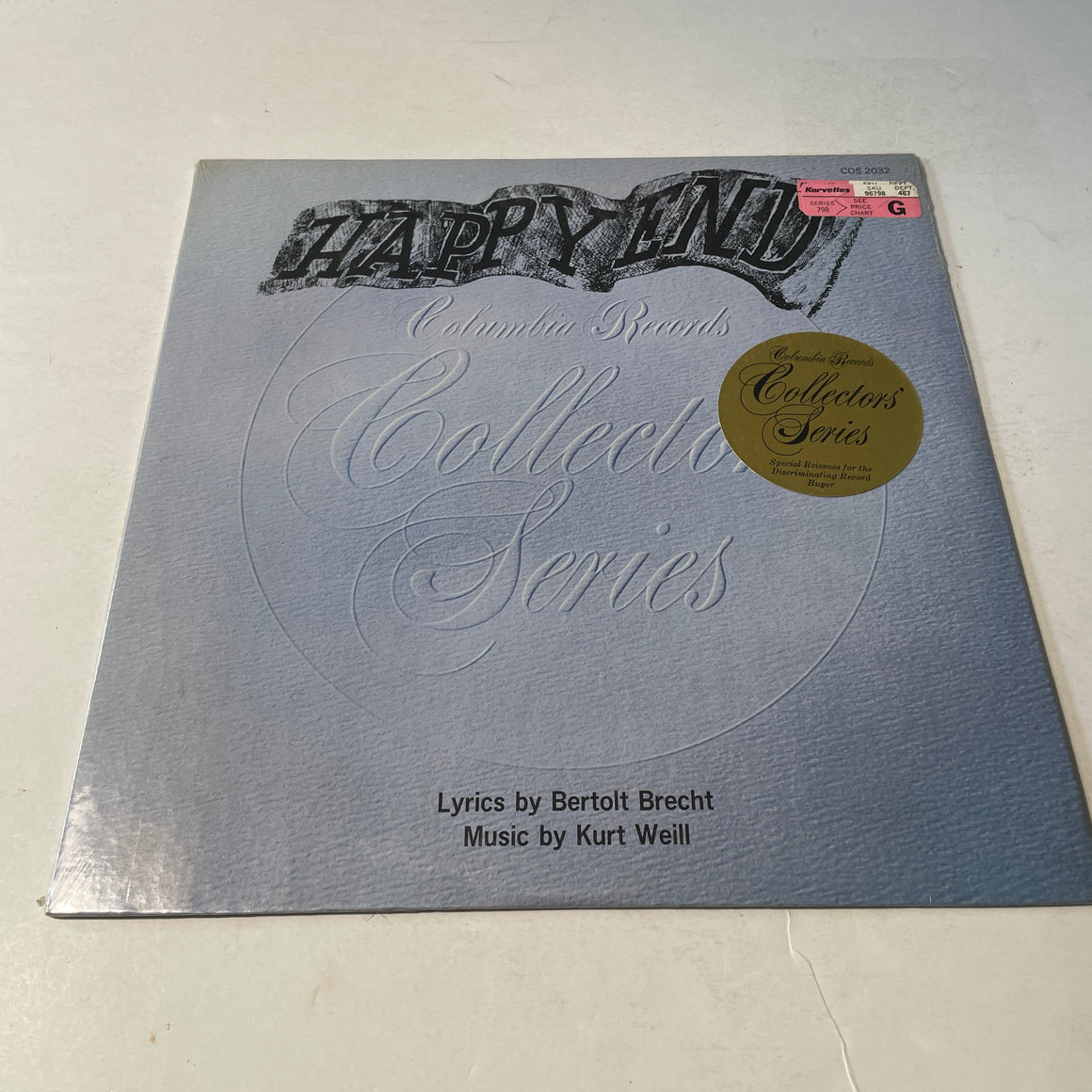 Kurt Weill Happy End New Vinyl LP M\NM