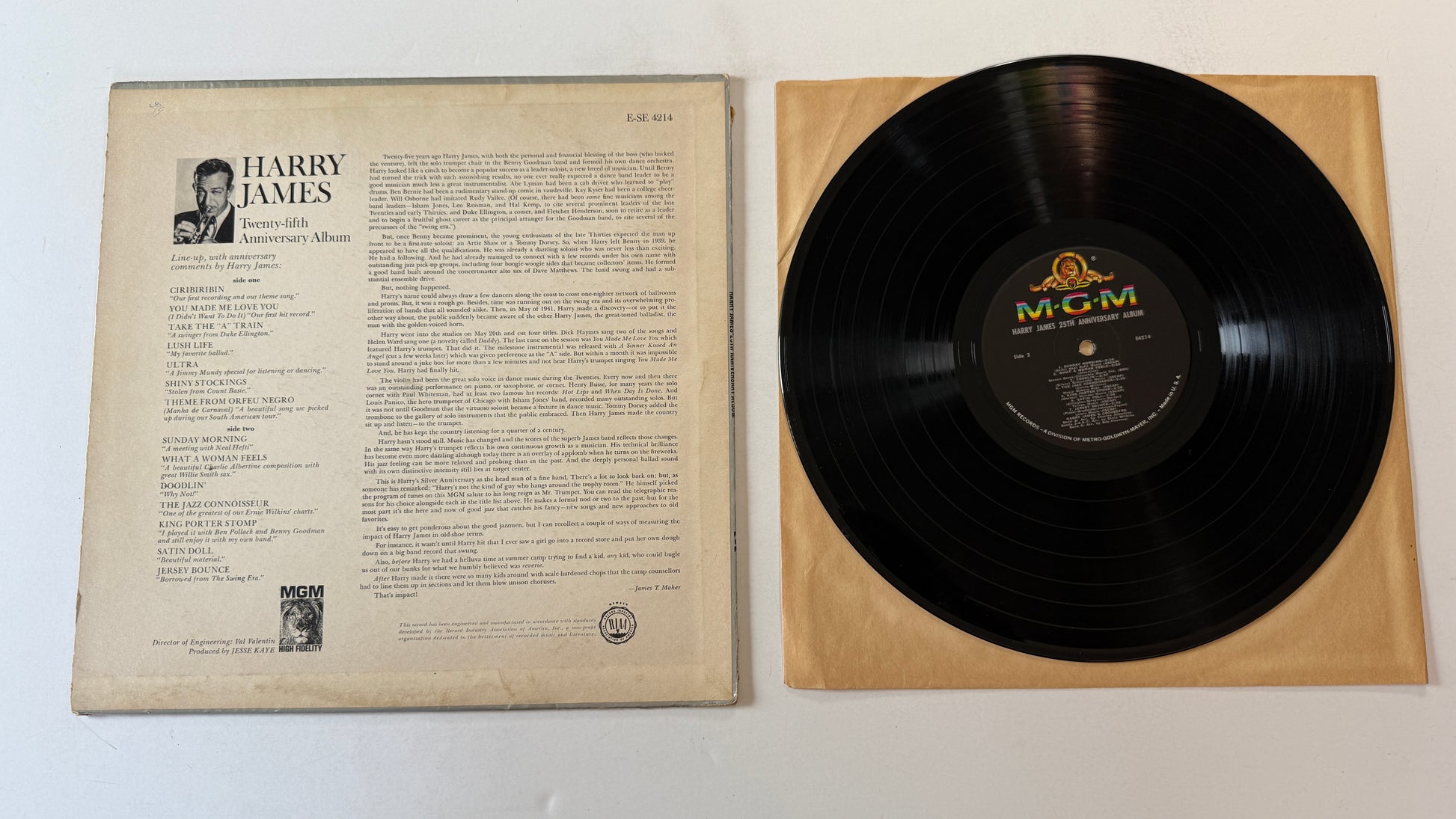 Harry James Harry James Twenty Used Vinyl LP VG+\VG