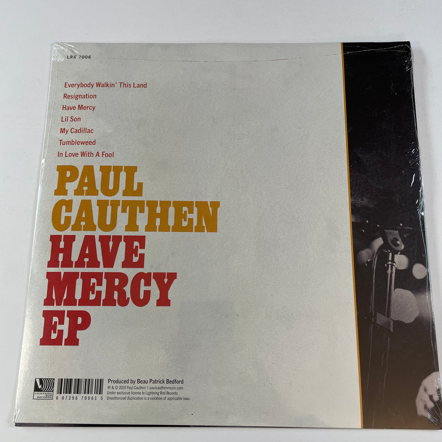 Paul Cauthen Have Mercy New Vinyl EP M\M